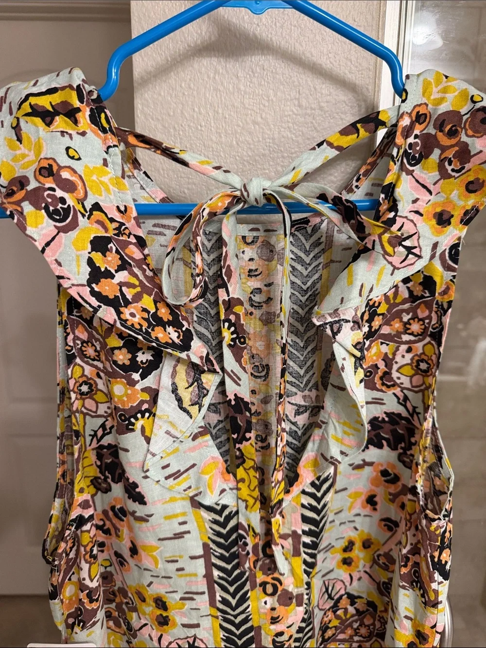 NWT Free People Floral Tunic